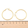Ion Plating(IP) 304 Stainless Steel Hoop Earrings LS-EJEW-N0016-11G-F-4