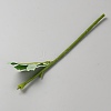 Plastic Leaf Poles AJEW-WH0542-043E-2