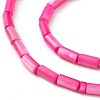 Natural Freshwater Shell Dyed Beads Strands SHEL-M018-11-05-3