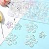 20Pcs 2 Styles Plated UV Acrylic Beads TACR-FS0001-61-8