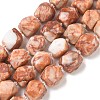 Natural Red Netstone Beads Strands GG-CBAF8A8-A02-01-2