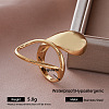 304 Stainless Steel Cuff Open Rings for Women AP4973-4-1