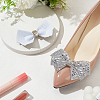 Bowknot Rhinestone Shoe Decoration DIY-WH0430-522B-4