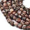 Natural Leopard Skin Jasper Beads Strands G-B161-A03-01-4