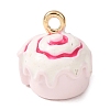 Brass Enamel Pendants KK-CBA8989-01A-1