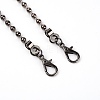 Iron Ball Chain Bag Strap FIND-WH0075-60B-2