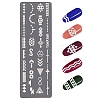 Stainless Steel Nail Art Stamping Plates MRMJ-Q044-001C-1