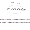 3.28 Feet 304 Stainless Steel Cable Chains X-CHS-R008-12-2