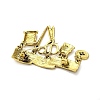 Tailor Alloy Brooches for Backpack Clothes JEWB-A034-06AG-2