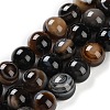 Natural Eye Agate Beads Strands G-NH0019-F01-02-2