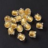 Handmade Gold Foil Lampwork Glass Beads X1-LAMP-G158-02A-2