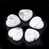 Natural Howlite Heart Love Stones G-S295-08C-1