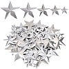 120Pcs 5 styles Iron Display Decorations IFIN-GF0001-50-1
