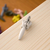 Alloy Replacement Zipper Sliders DIY-WH0319-86-1