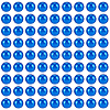 Spray Painted ABS Plastic Imitation Pearl Beads OACR-PA0001-38A-01-7
