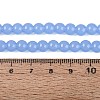 Imitation Jade Glass Beads Strands GLAA-T032-J6mm-08-2