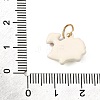 Printed 304 Stainless Steel Charms SA-CBA59B8-02E-G-3