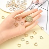45Pcs 3 Colors CCB Plastic Beads Frames FIND-YW0005-27-3