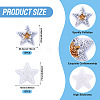 24Pcs 2 Styles Polyester Heat Transfer Vinyl Sheets PATC-TA0001-23-5