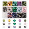 AHADERMAKER 15 Style Natural & Synthetic Mixed Gemstone Beads G-GA0001-59-1