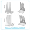 2Pcs 2 Styles Stainless Steel Replacement Blades FIND-GA0004-36-2