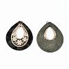 Eco-Friendly Cowhide Leather with Alloy Pendants FIND-N049-06C-4