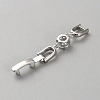 Brass Watch Band Clasps KK-WH0056-90P-2