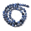Natural Dumortierite Quartz Beads Strands G-F523-17-6mm-5