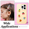70Pcs 7 Styles Cartoon Opaque Resin Cabochons RESI-FH0001-61-6