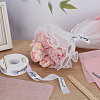 Crochet Polyester Flower AJEW-BC0007-57-5