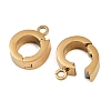 304 Stainless Steel Twister Clasps STAS-B095-04G-03-2