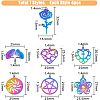 28Pcs 7 Style 304 Stainless Steel Pendants STAS-FH0001-71-2