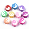 Handmade Polymer Clay Beads X-CLAY-T016-30-2