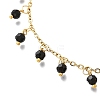 2Pcs 304 Stainless Steel Anklets Sets AJEW-AN00721-4