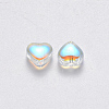 Transparent Spray Painted Glass Beads LS-GLAA-R211-02-D02-2