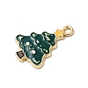 Christmas Alloy Enamel Pendants FIND-H055-17D-G01-2