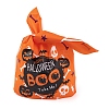 100Pcs Rabbit Shaped Halloween Candy Plastic Bags ABAG-U001-02M-1