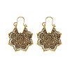 Bohemian Retro Style Alloy Dangle Hoop Earrings EJEW-TAC0003-01AG-1