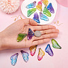 Butterfly Wing Earring Making Kit DIY-TA0005-11-6