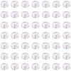 800Pcs Transparent Plastic Beads KY-SP0001-52B-6