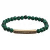 6MM Synthetic Malachite Beaded Bracelets PY2315-8-1