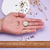 800Pcs 8 Styles Iron Snap On Bails IFIN-YS0001-03-5