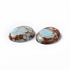 Assembled Bronzite and Imperial Jasper Cabochons G-O124-03-2