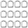 18Pcs Alloy Spring Gate Rings FIND-SC0014-06P-1