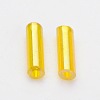 Transparent Colours Rainbow Glass Bugle Beads TSDB6MM170-2