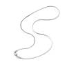 Non-Tarnish 304 Stainless Steel Snake Chains Necklaces NJEW-O058-28P-3