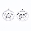 Non-Tarnish 201 Stainless Steel Pendants LS-STAS-T044-198P-1
