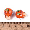 Handmade Lampwork Bumpy Beads LAMP-T022-06E-4