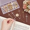 48Pcs 3 Colors Alloy Sword Pendants FIND-UN0003-12-4
