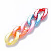 Opaque Acrylic Linking Rings OACR-S036-001A-H-3